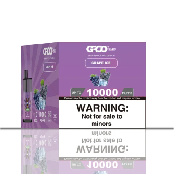 GROO MAX–GRAPE ICE–10 PACK BULK