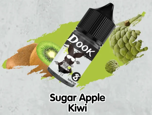 DOOK E-Juice Sugar Apple kiwi